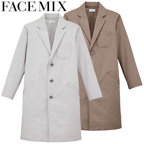 コート スタッフ 制服 ユニフォーム FACEMIX フェイスミックス ユニセックスコート FJ0711U 制服 ユニフォーム ホテル レストラン 販売員 飲食店 おしゃれ かわいい かっこいい