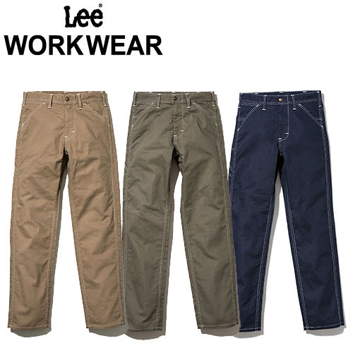 飲食店ユニフォーム メンズ Lee メンズペインターパンツ LWP66003 スラックス ズボン カジュアル 制服 レストラン カフェ サービス業 デニム おしゃれ シンプル スタイリッシュ