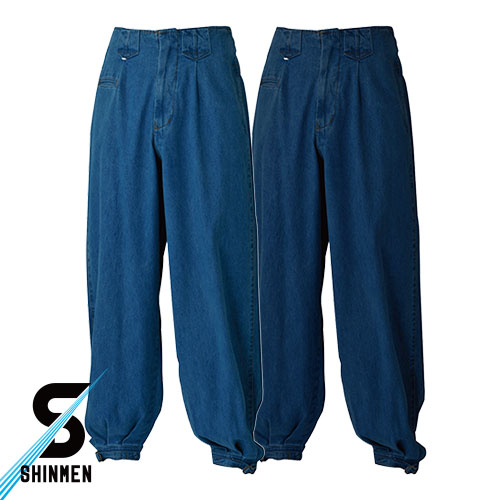 ⭐︎日本製⭐︎ニッカポッカ【デニム】S 5本 楽天市場】鳶服 ニッカポッカ パンツ シンメン スラブデニム超超ロング