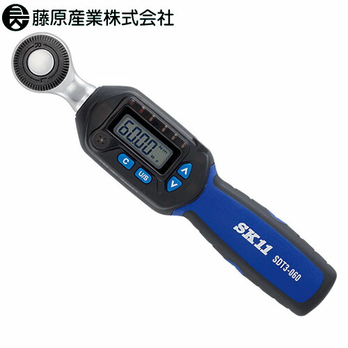 作業工具 藤原産業 SK11 デジタルトルクレンチ SDT3-060 ソケット トルクレンチ