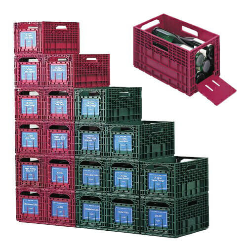 ワインストッカー緑10枚 中古品計10枚 forster japan（フォルスタージャパン） ワインセラー ロング