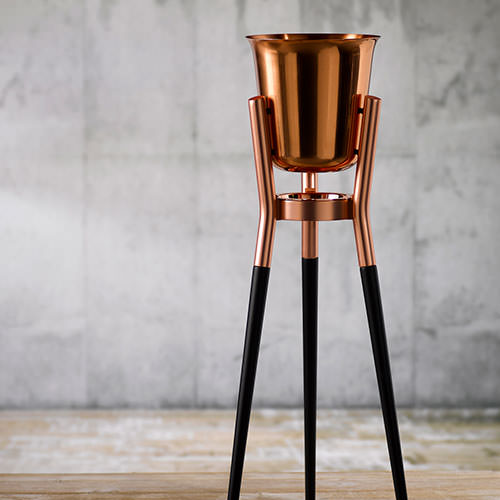 楽天市場】ROCKET ワイン・シャンパンクーラー&スタンド ステンレス ＋