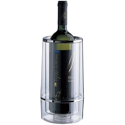 楽天市場】ワインクーラー シャンパンクーラー ビニクール 1本用 二重