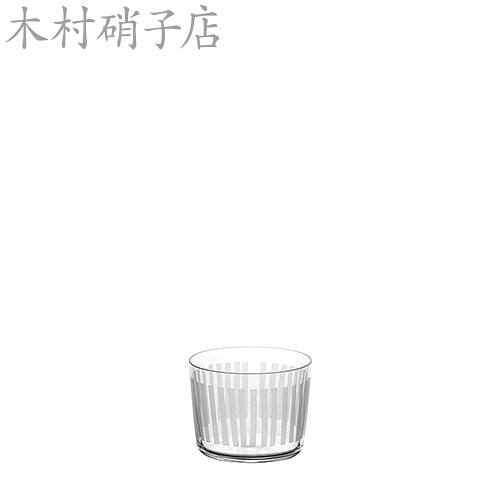 ロックグラス 木村硝子店 パタン7ozシマシマ&times;6脚セット 業務用 16937｜作業服 安全靴 安全帯のまもる君