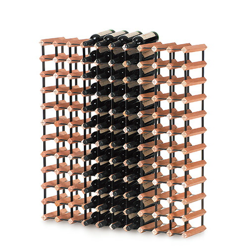 楽天市場】【送料無料】_完成品 ワインラック 30本用 トラディショナル