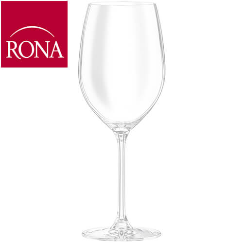 ワイングラス ロナ RONA ジュリア 20oz ボルドー&times;6脚セット 業務用 14413｜作業服 安全靴 安全帯のまもる君