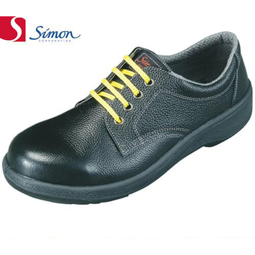 安全靴 シモン simon 7511 黒静電靴 1122620 特定機能付 メンズサイズ 小さいサイズ 幅広 3E セーフティー セイフテイ セイフティシューズ 滑りにくい すべりにくい 衝撃吸収 楽に曲がる 安全・作業靴 短靴（革） 特定機能付 ブラッ｜作業服 安全靴 安全帯のまもる君