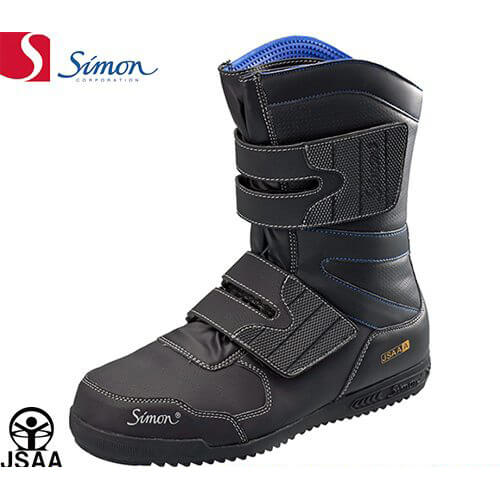 24時間セールsimon 安全靴　編み上げ　28 未使用品 安全靴・手袋のシモン 8538黒 K (29.0・30.0cm): 安全靴