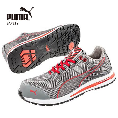 大人気新品 Puma プーマ かっこいい 安全靴 エクセレレイト ニット ロー セーフティー スニーカー メンズ Excellent ローカットタイプ 紐靴 メンズ レディース 男性用 女性用 かっこいい おしゃれ 先芯入り静電作業靴 スニーカータイプ エクセレント Excellent 先芯あり