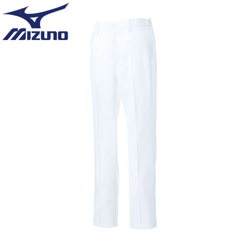 パンツ MZ-0178 白衣 ズボン ミズノ MIZUNO メンズ 男性用 白パンツ 白ズボン 医療 介護 人気 制服 ユニフォーム 医師 医者 看護師 ストレッチ 伸びる ポケット 病院 おしゃれ かっこいい 動きやすい おすすめ