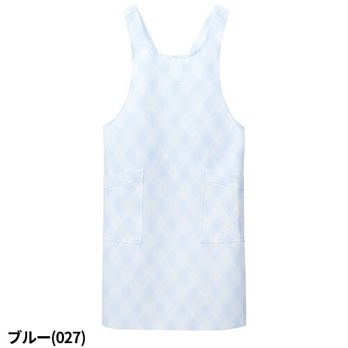 介護ケアウェア袖なしエプロン自重堂whiselエプロン(アーガイルチェック)WH90024看護師介護士保育士訪問介護病院クリニック