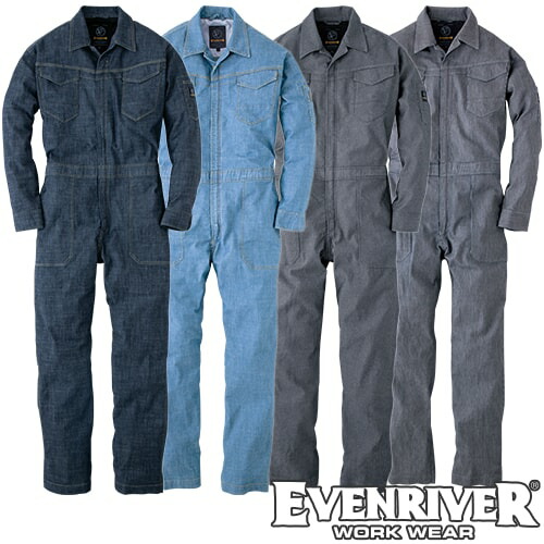 【新品タグ付】EVEN 　防風ストレッチカバーオール　つなぎ　3点 新品タグ付】EVEN RIVER 防風ストレッチカバーオール つなぎ 3点