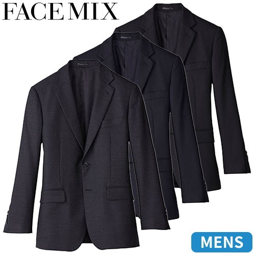 ジャケット 制服 ユニフォーム スーツ FACEMIX フェイスミックス メンズスリムストレッチジャケット FJ0021M 飲食店 フォーマル メンズ ホテル レストラン ブライダル おしゃれ かっこいい 18,333円