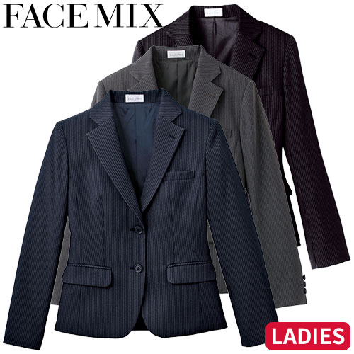 ジャケット 制服 ユニフォーム スーツ FACEMIX フェイスミックス レディステーラードジャケット FJ0301L 飲食店 フォーマル レディース ホテル レストラン ブライダル おしゃれ かっこいい 13,587円