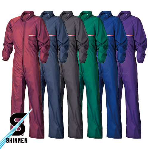 楽天市場】KAWANISHI 5500 ナイロンツナギウェア 表面に撥水加工を施