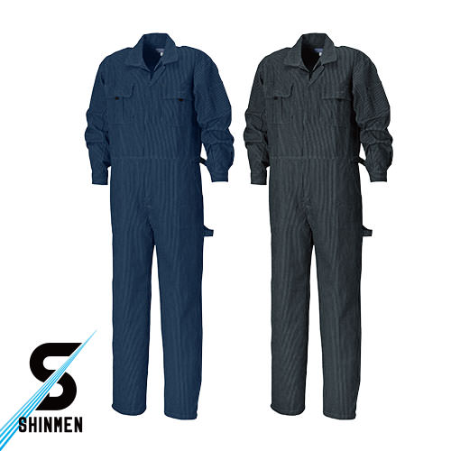 無条件 特別価格 Sinmen シンメン ヒッコリー円管服 128 作業服 かっこいい 仕事着 おしゃれ 作業着 メンズ 男性 好評につき延長 Asadtv Com