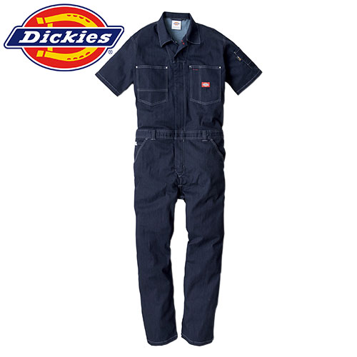 楽天市場】Dickies ディッキーズ D752 デニム半袖つなぎ コーデュラ