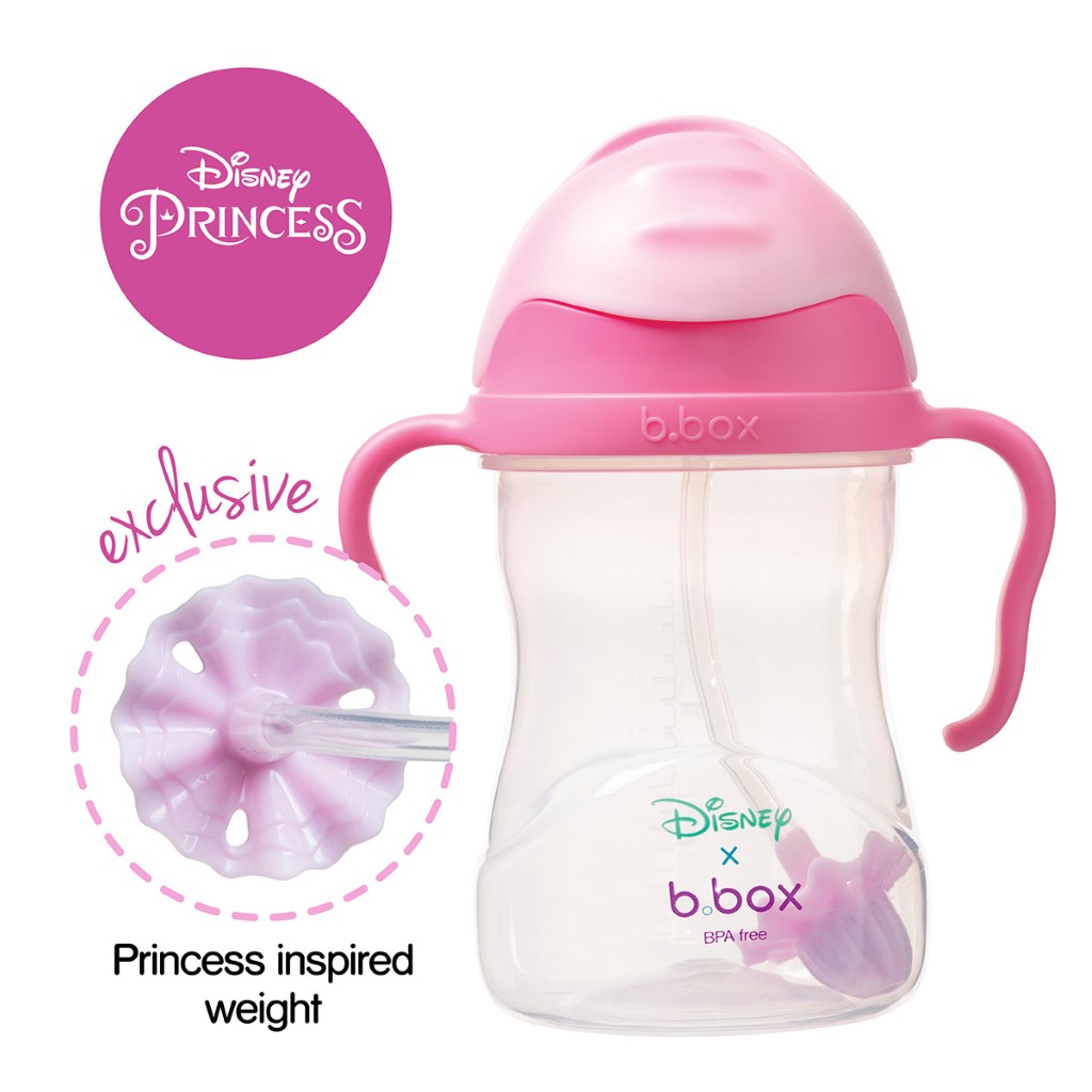 【ギフト無料】 Disney Sippy cup オーロラ姫 イラストなし 眠れる森の美女 シッピーカップ 出産祝い プレゼント weskii　ウェスキー Aurora ディズニー b.box ビーボックス画像