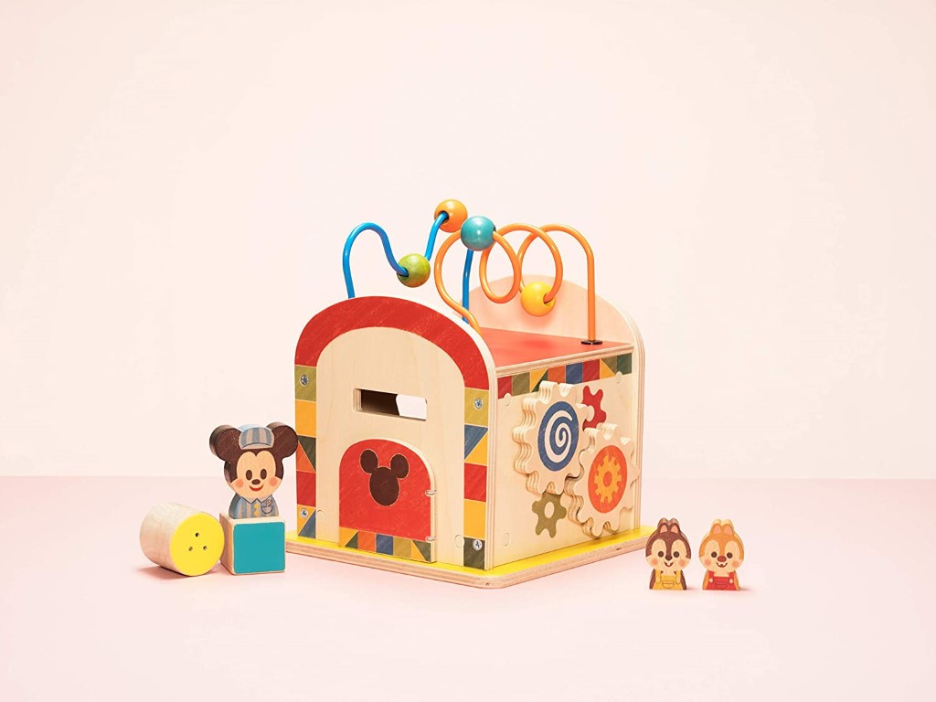 入園入学祝い Disney Kidea ビジーボックス Busy Box Tykd ミッキーフレンズ キディア ギフト 赤ちゃん 木製玩具 積み木 木のおもちゃ Fucoa Cl