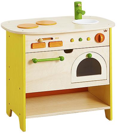 【ギフト無料】 数量限定 森のアイランドキッチン GENI（ジェニ） 森のあそび道具シリーズ エドインター 出産祝い クリスマス ギフト おままごと 1歳 女の子 男の子 ごっこ遊び 木のおもちゃ コンロ 水道 安心 安全 天然木、天然木化粧合板、磁石