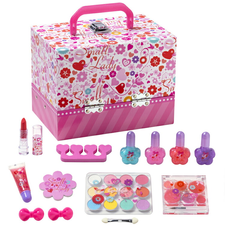 楽天市場】子供メイクアップセット メイクボックス キッズ用
