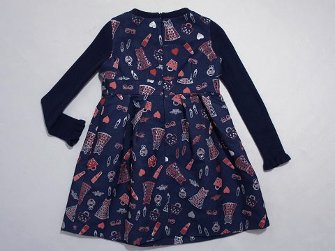 M トッカバンビーニ Tocca Bambini アウトレット 子供服 女の子 110cm 長袖 フォーマル ワンピース 紺 シルバー ラメ 春 秋 4 ガールズ 女児 キッズ 中古 ユーズド リサイクル 古着 子ども服 こども Deerfieldtwpportage Com