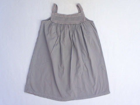 M ボントン Bonton アウトレット 子供服 女の子 4歳 約 100cm キャミソール ワンピース グレー 春 夏 4 ガールズ 女児 キッズ 中古 ユーズド リサイクル 古着 子ども服 こども Carbonmasters Co Uk