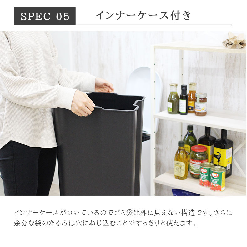 40Lダストボックススノーピーク|ごみ箱ペダルキッチンふたふた付き蓋付きゴミ箱くず箱おしゃれおむつペダル式ゴミ箱40リットル40lスリムスチール臭わない白台所かわいい大型縦型シンプル業務用生ゴミ大容量袋見えないレジ袋隠す