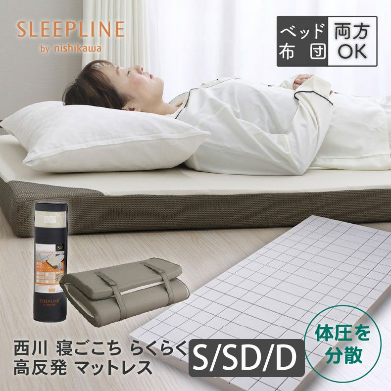 【新品】西川　高反発マットレス　シングル　Duex Wave Premium 楽天市場】【 西川 】 高反発 敷布団 マットレス Duex Wave シングル