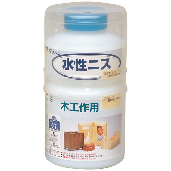 楽天市場】和信 水性ニス 0.7L : イーヅカ