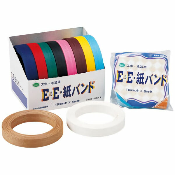 Ｅ＆Ｅ紙バンド　５ｍ巻　青　×　１０巻セット 4,182円