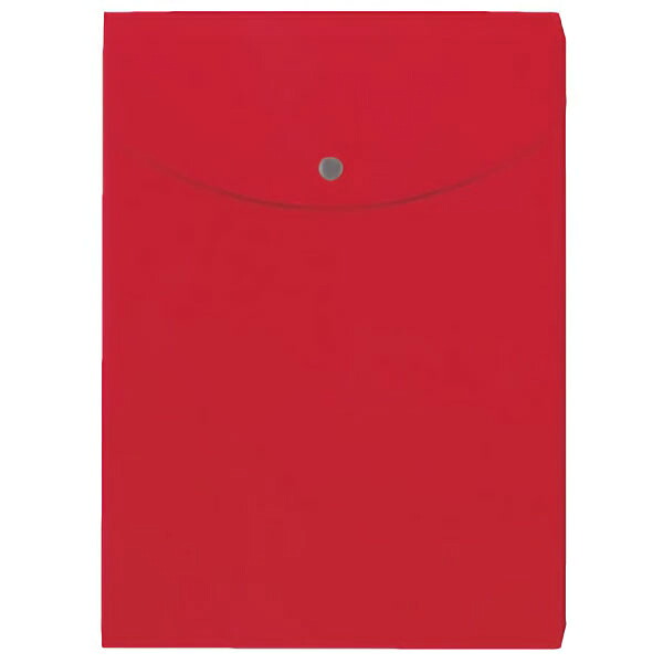 ポケット付エンベロープ　タテ　レッド&times;１０ 【新入荷アイテム】｜学びmono 7,396円