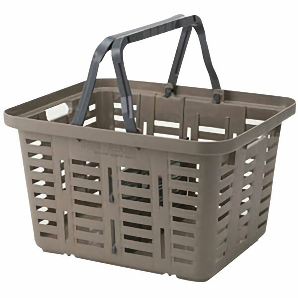 楽天市場】フランス柳バスケット 1本手付角L : キャトル