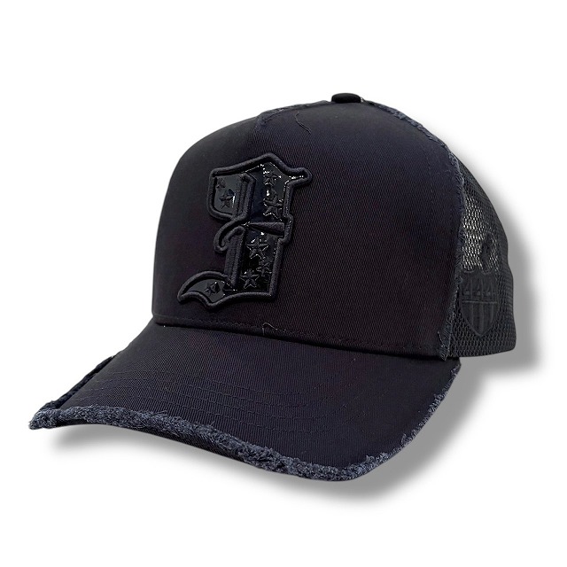 ☆希少美品☆ヨシノリコタケ デザイン 444ビーズメッシュキャップ