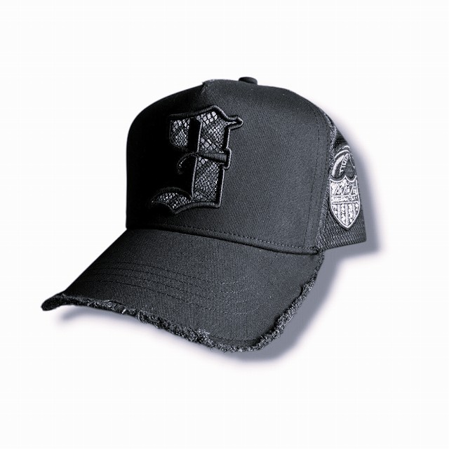YOSHINORI KOTAKE[ヨシノリコタケ] YK3DPU-3★ [BLK/BLK] キャップ（ブラック/ブラック）メンズレディース444 ナンバー444 キャップ ゴルフキャップとしても人気 メッシュキャップ BFS