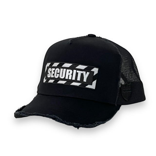 YOSHINORI KOTAKE[ヨシノリコタケ] YKD-SECURITY CAP [BLK] メッシュ旗がしら（黒いこと）メンズレディース444 電話番号444 ゴルフ旗がしらとしても一般受け メッシュ旗がしら BCA