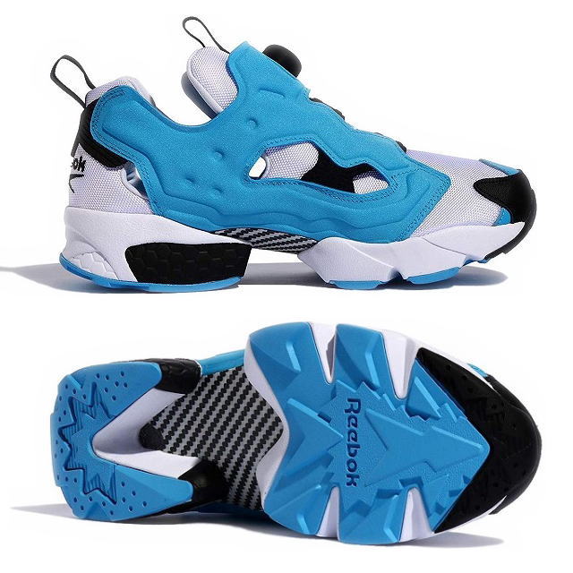 reebok pumps cyan