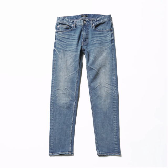 TMT [ティーエムティー] STRETCH DENIM 5P SLIM-FIT TAPERED [INDIGO LIGHT] ストレッチデニム5Pスリムフィットテーパード (インディゴライト) BDS