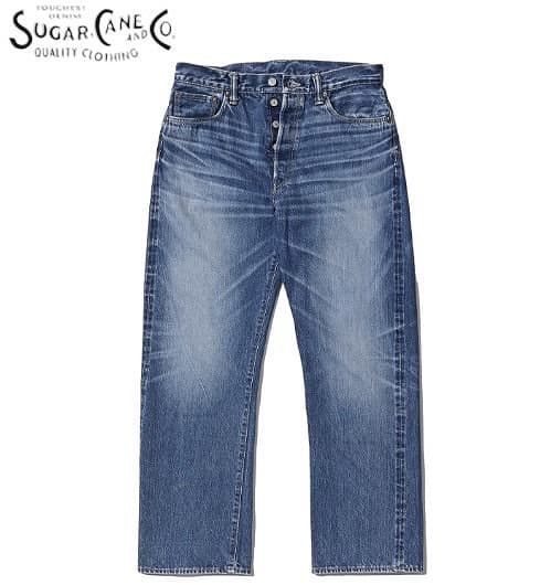 SUGAR CANE [シュガーケーン] 14.25oz. DENIM 1947 AGED MODEL [REGULAR STRAIGHT] 14.25オンスデニム 1947エイジドモデル (レギュラーストレート) SC41947SW-429 BCS 22,323円
