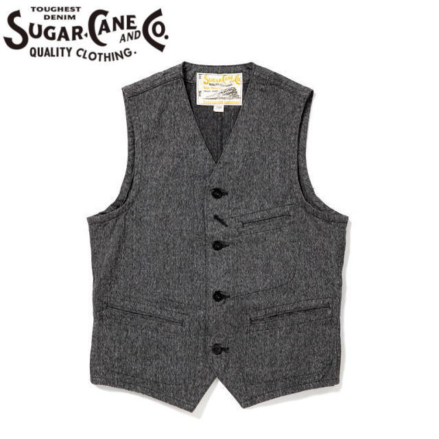 SUGAR CANE シュガーケーン ベスト 36 / ブラックヒッコリー 楽天市場】シュガーケーン ヒッコリー ベストの通販