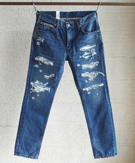 百貨店大売り出し人並み外れた必要経費!!SALE!! Lee [ロバート・エドワード・リー] SLIM RIDER SLIM JEAN [346] スリムデニムパンツ（346 中色青み）LM3771-346
