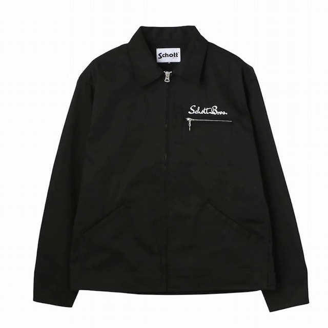 Schott [ショット] TC WORK JACKET [BLACK] TCワークジャケット (ブラック) 3112055 BES