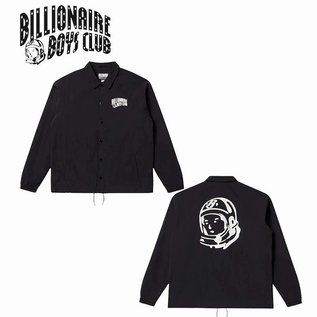 BILLIONAIRE BOYS CLUB [ビリオネアボーイズクラブ] BB COACH JACKET [BLACK] BB コーチジャケット (ブラック) 841-6401 BDA
