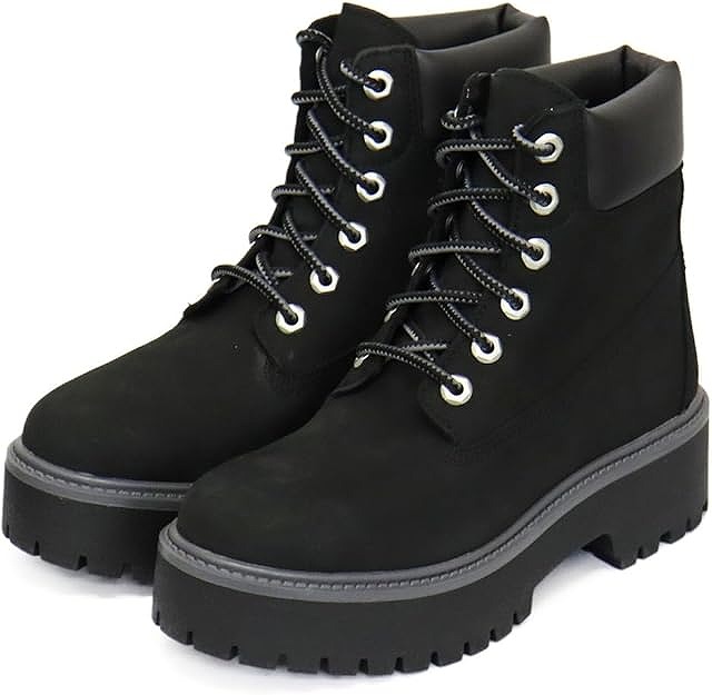 Timberland [ティンバーランド] STONE STREET 6 IN BOOT [BLACK] ストーン ストリート 6インチ ウォータープルーフ ブーツ （ブラック） A5RH5 BES｜MandA