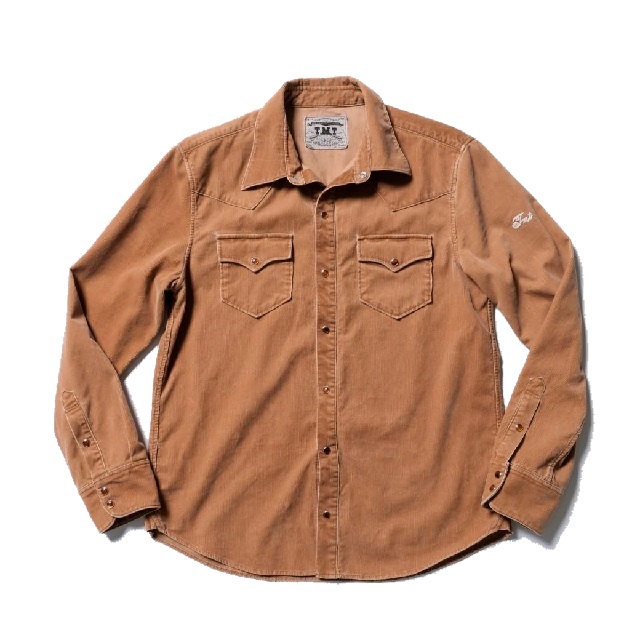 TMT [ティーエムティー] WESTERN CORDUROY SHIRTS [BEIGE] ウエスタンコーデュロイシャツ (ベージュ) BDA｜MandA