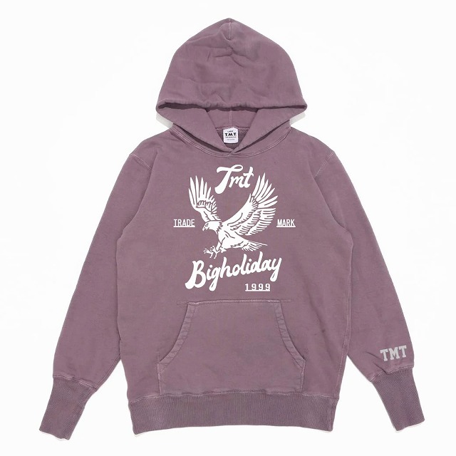 TMT [ティーエムティー] VINTAGE SWEAT HOODIE EAGLE (PURPLE) ヴィンテージスウェットフーディ パーカー イーグル (パープル) TSWF25SP01 BFS