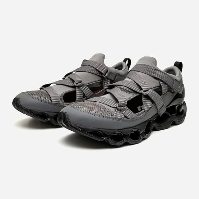 百貨店大売り出し人並み外れた通貨価値!!SALE!! MIZUNO [ミズノ] WAVE PROPHECY STRAP [D,GRAY]  ウェーブプロフェシーストラップ スニーカー (暗然たる薄墨色)  D1GA251906 BFS