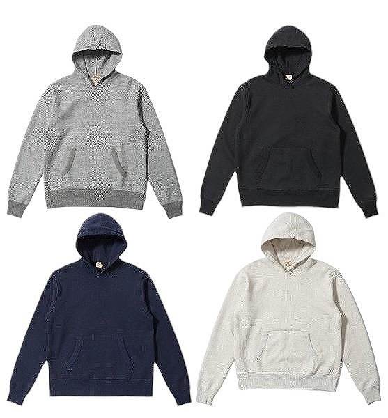 WHITESVILLE [ホワイツビル] HEAVY SWEAT HOODED PARKA 針抜き 肋材 ヘビースウェットフーディパーカー WV67729 シュガーケーン BDA