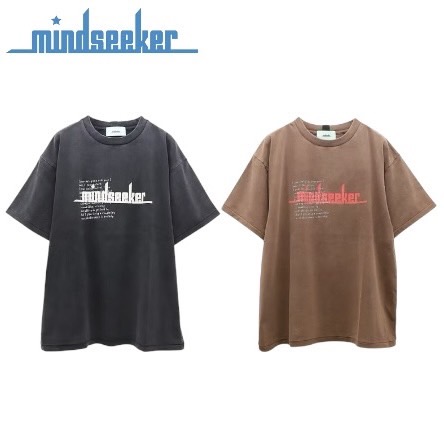 mindseeker [マインドシーカー] Revenge Tee (BLACK BROWN) リベンジTシャツ (ブラック ブラウン) MS-251-004 BES｜MandA