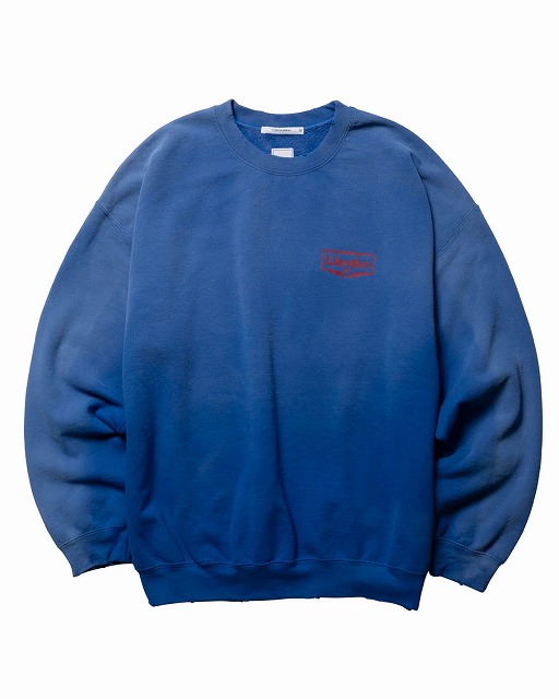 Liberaiders(リベレイダース) CIRCLE LOGO CREWNECK (BLUE) サークルロゴクルーネック スエット (ブルー) 773152503 BEA